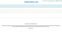 Tablet Screenshot of hizkontrol.net